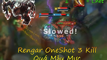 Rengar Một Nhảy Tripple Kill - Những Pha Cân 5 Kinh Điển Nhất - Series Siêu Phẩm LMHT #1