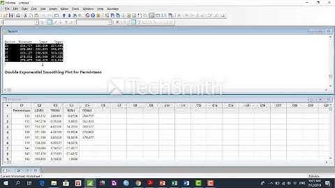 Double Exponential Smoothing