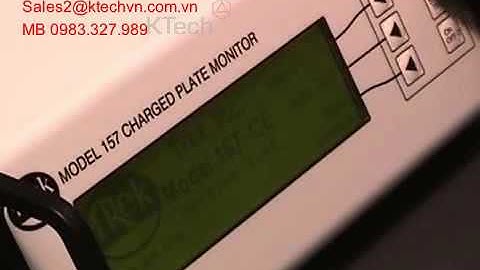 TREK 157-CE Charged Plate Monitor (KTECH)