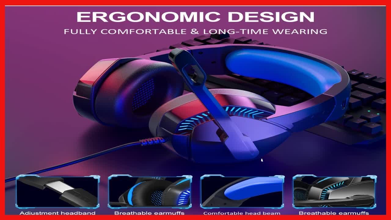 Great product PS4 Gaming Headset with 7.1 Surround Sound, Xbox One