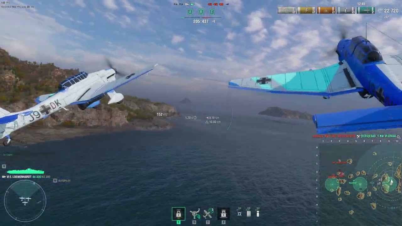 Random Battle Draw | Erich Loewenhardt WoWs