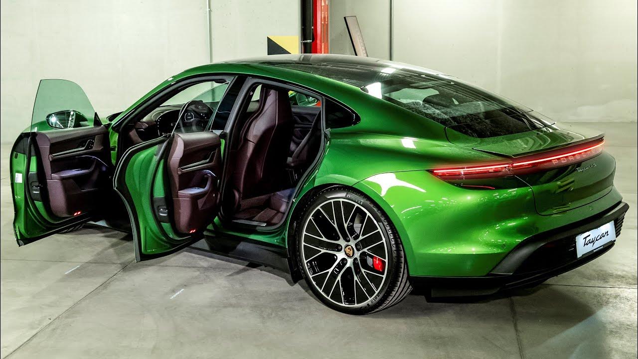 2024 Porsche Taycan 4S Luxury Electric Sedan in Detail YouTube