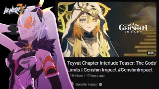 HONKAI IMPACT Player REACTS TO New Teyvat Chapter Teaser | Genshin Impact