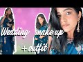 INDIAN WEDDING GET READY WITH ME | GUEST HAIR + MAKEUP + OUTFIT || KRITIKA KHURANA