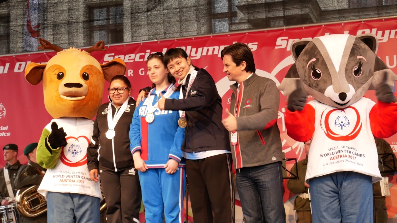 special forces cap Siegerehrung Speed Skating I Graz, 22.03.2017