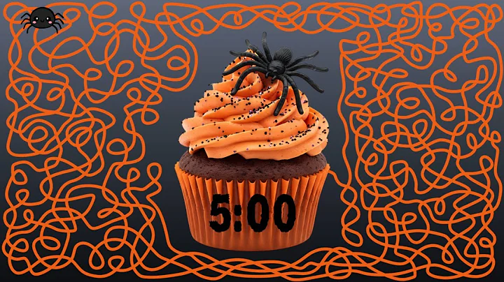 5 Minute Timer Bomb HALLOWEEN CUPCAKE