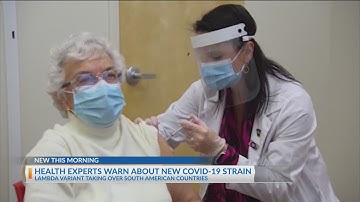 Experts keeping an eye on new "Lambda" COVID-19 variant