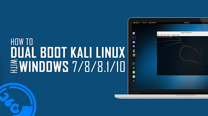 How To Dual Boot Kali Linux With Windows 10 / 8.1 / 8 / 7