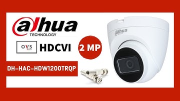 New Dahua HDCVI Camera DH-HAC-HDW1200TRQP 2MP Quick To Install I Unboxing