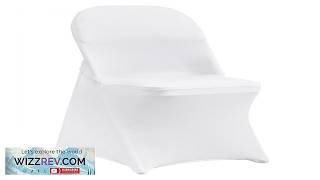 VEVOR Stretch Spandex Folding Chair Covers Universal Fitted Chair Cover Removable Washable