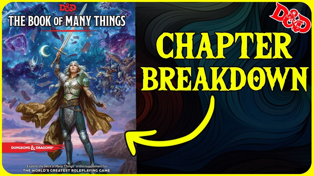 The Book of Many Things - Table of Contents and Disclaimer via D&D