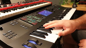 Akai MPC Key 61 - Making a Quick Beat - No Talking, Just Playing!