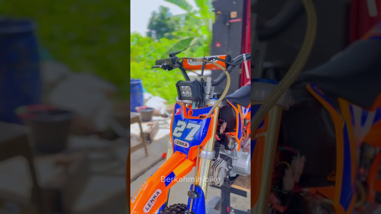 Mini trail lenka 110cc matic 5 jutaan aja 