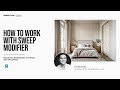 How to work with SWEEP MODIFIER in 3Ds Max | Tutorial for Beginners