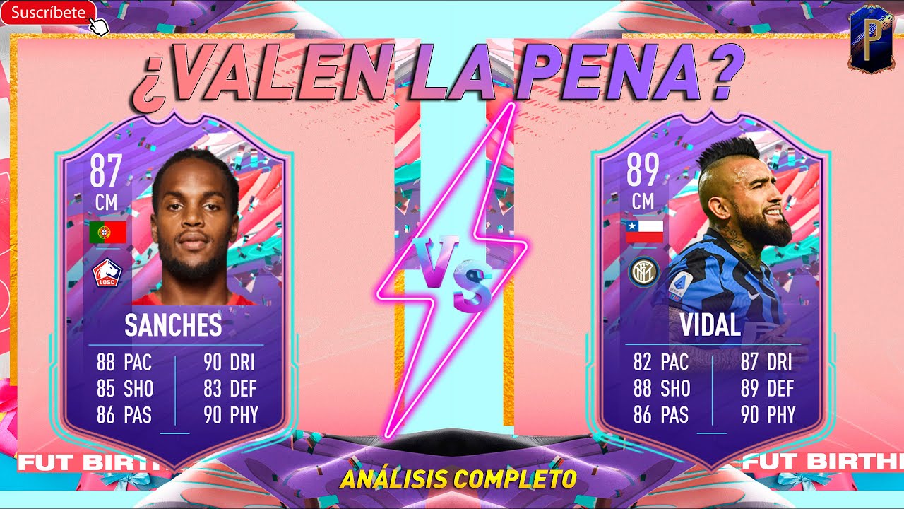 CUÁL VA MEJOR? REVIEW DE RENATO SANCHES 87 Y ARTURO VIDAL 89 FUTBIRTHDAY- VALE LA PENA? - FIFA 21