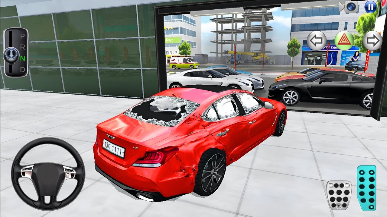 New Genesis G70 New Car, Damage Car Store Parking - 3D Driving Class 2026 Car Simulator Game Android