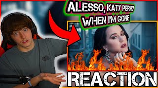 WE NEED MORE LIKE THIS! | Alesso, Katy Perry - When I'm Gone (Official Music Video) | WeReact #99!!!