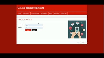 Online Shopping System | PHP and MySQL Project Source Code | PHP MySQL CRUD Project