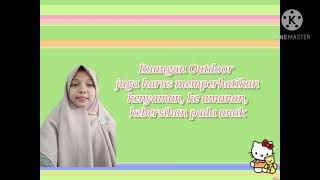 Pengelolaan Lingkungan Belajar Dalam PAUD