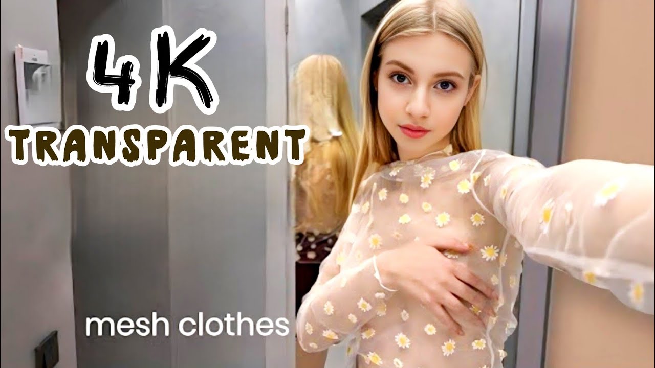 4k Try-On Haul See Everything | Transparent Dress, Lingerie & Bikini Try-On Haul With Me 2025 