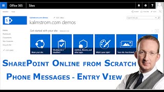 Data Entry List View - SharePoint Phone Messages Automation 3