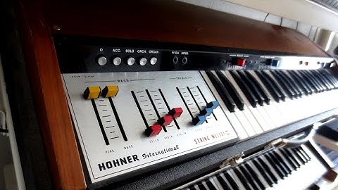 Logan / Hohner String Melody 2 Analog Stringmachine (1979) The String Presets - HQ Audio