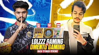 @LoLzZzGaming VS @omentogaming 🔥| 3 TIMES BACK 2 BACK FIGHT WITH STREAMER 😱| BGMI HIGHLIGHT