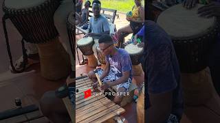 African Drummers Perform at Sports Event in #Ghana