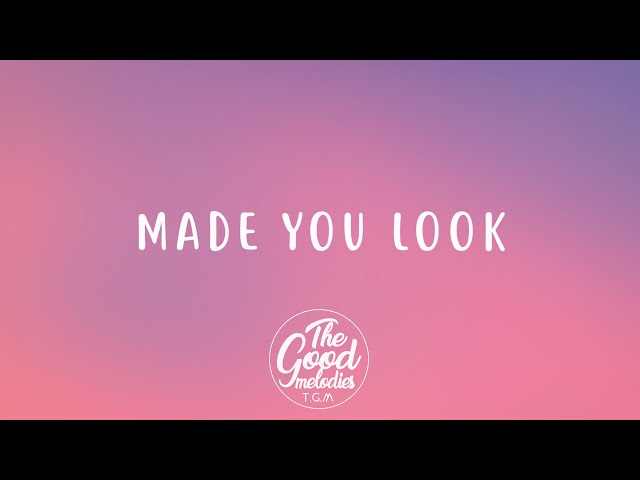 Meghan Trainor - Made You Look (Lyrics), Meghan Trainor - Made You Look ( Lyrics) Happy VIEWING and LISTENING everyone! #MeghanTrainor #MadeYouLook # Lyrics Copyright issues:, By DarkRed Music