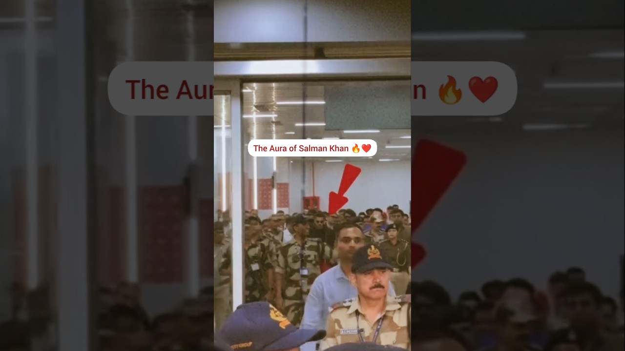 The Aura of Salman Khan 🔥❤️ | 