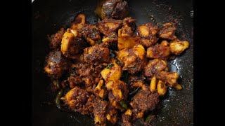 Spicy telangana style chicken fry