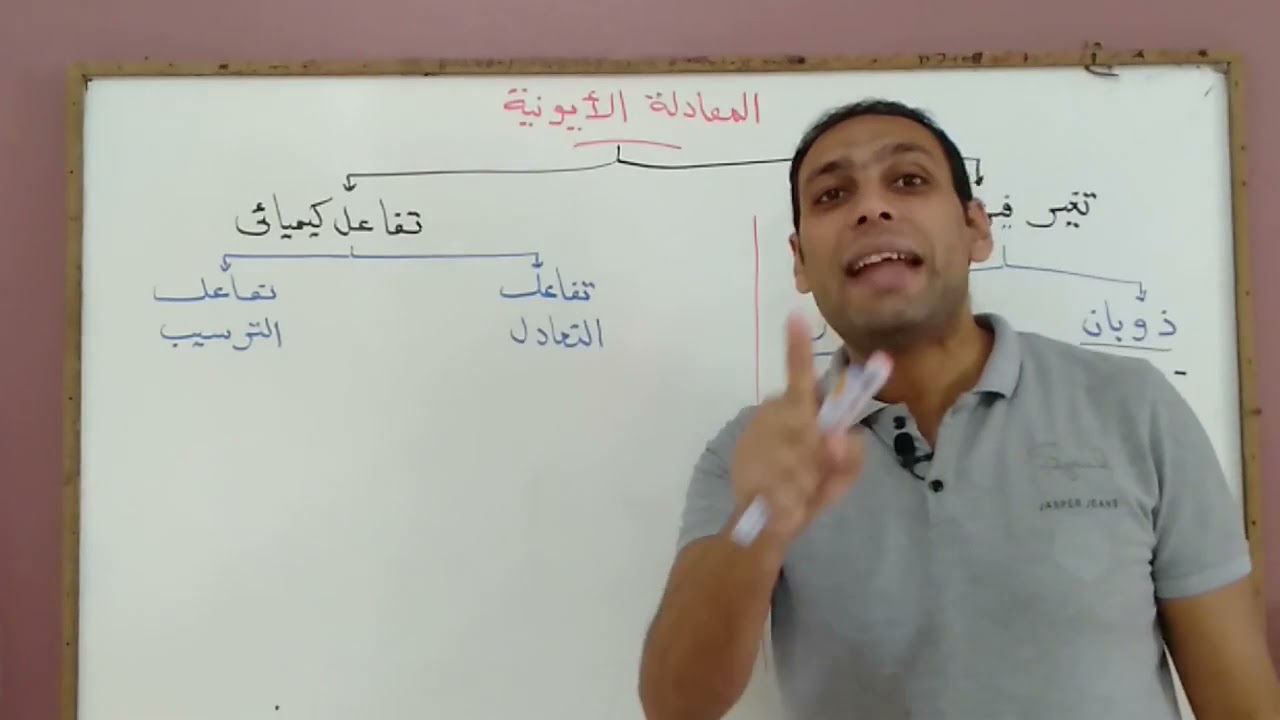 المعادلة الايونية