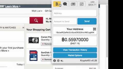 CryptoReport #1:Overstock.com accepts Bitcoin and KryptoKit Demo