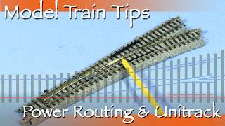What is Power Routing? - Switching Kato Unitrack Turnouts to Non-Power Routing in HO and N Scales!