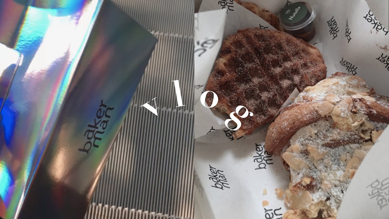 VLOG || PPKM : REVIEW CROFFLE BAKERMAN🧇, UNBOXING🍠 & COBAIN SALAD NYOO