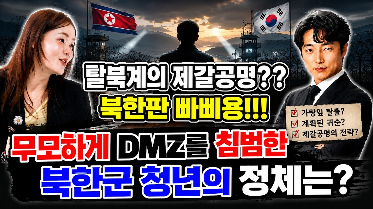 무모하게 DMZ를 침범한 북한군 청년의 진짜 정체는? 탈북계의 제갈공명?? 북한판 빠삐용!!! 류성현 편 1부 / 탈북민의 시시콜콜한 정착기 ep-8