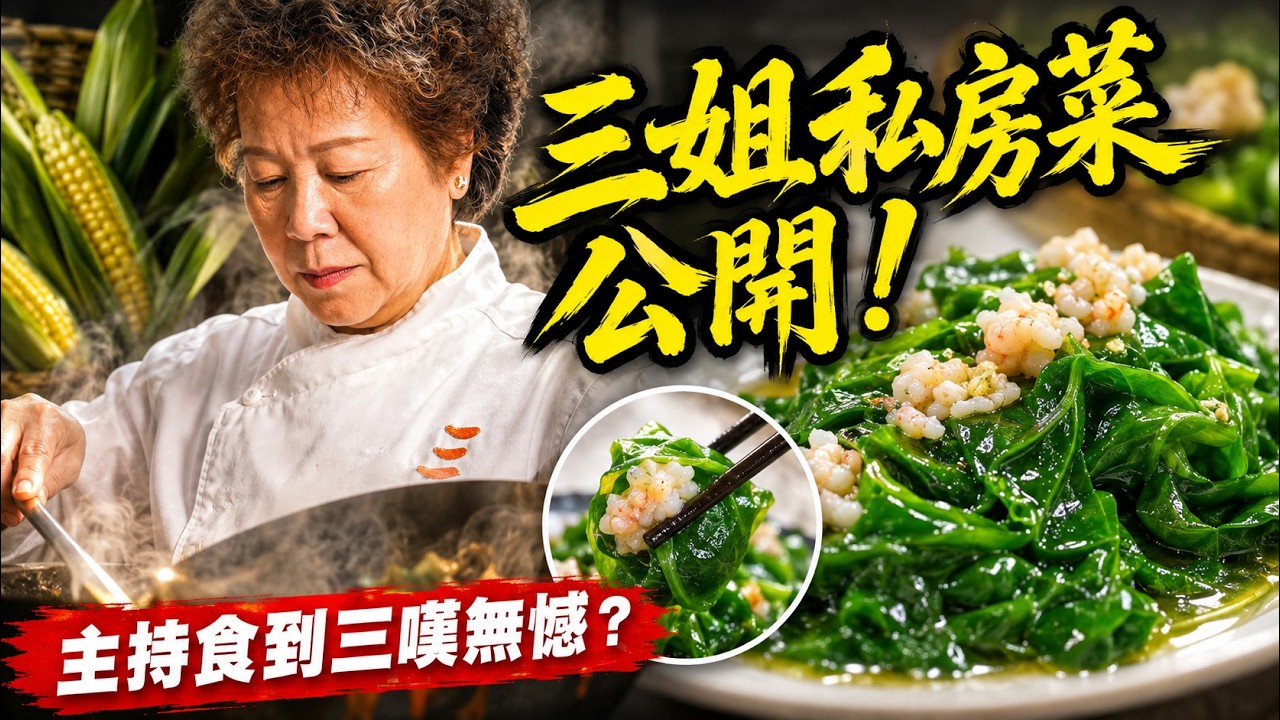 三姐親自下廚！主持試食後大喊「三嘆無憾」？揭秘本地新鮮蔬菜極致鮮味｜香港原味道｜健康360 TVB 縮圖