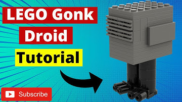 LEGO Gonk Droid Tutorial (MOC)