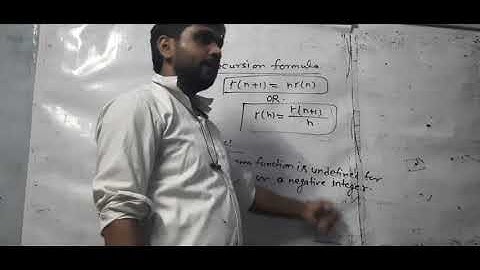BETA FUNCTION LEC-2, GAMA FUNCTION