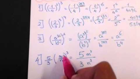 Non negative integer power 2 1st Prep Mrs  Menna