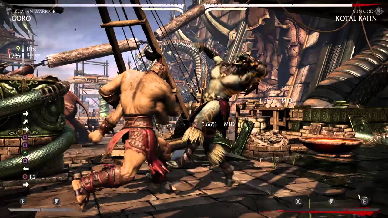 Kuatan Warrior Goro Combo