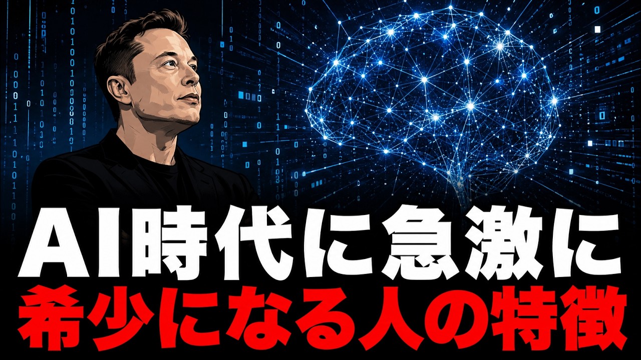 「AIに質問しないでください」 AI時代において「真面目に働く人」が貧しくなる理由