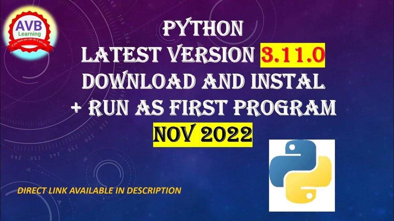 How to Install Python latest version in windows 10 / Latest version 3. ...