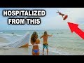 100 FT SLIP N SLIDE LAUNCH RAMP GONE HORRIBLY WRONG Broken Femur