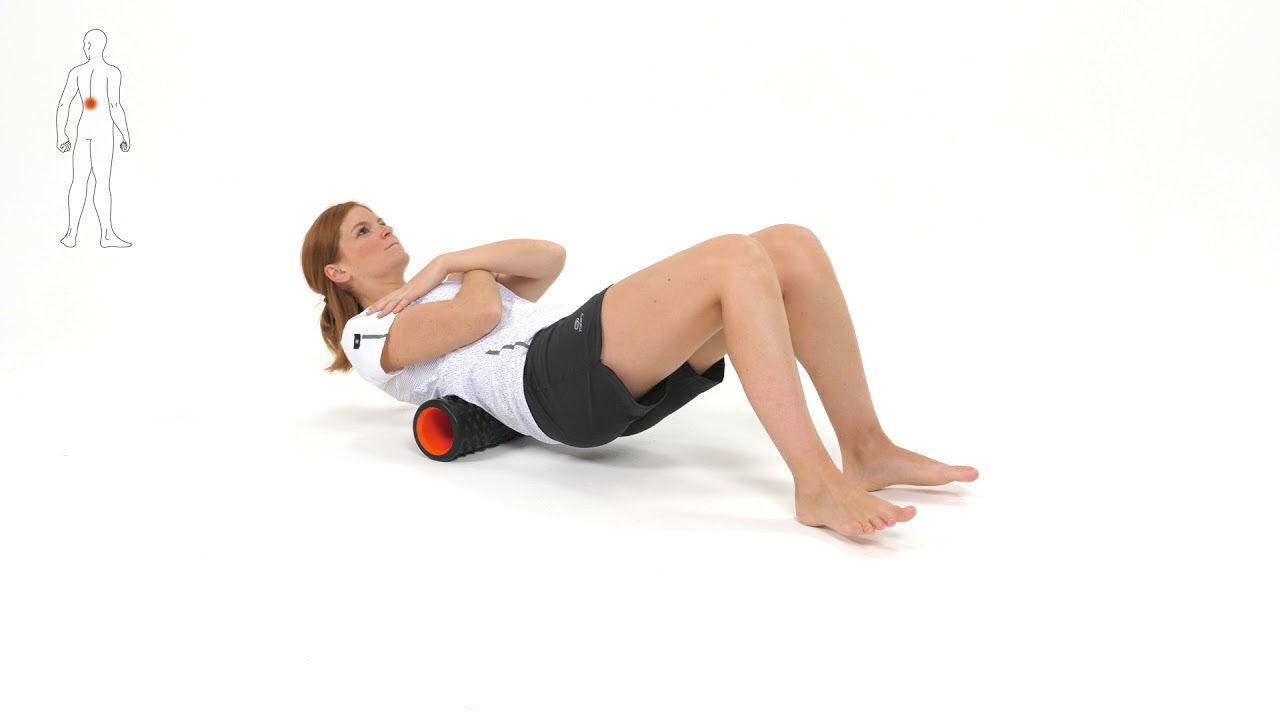 Rouleau de massage / foam roller 500 hard auto massage du dos // Aptonia Decathlon YouTube