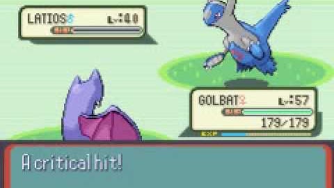 Pokemon Ruby Catching Latios