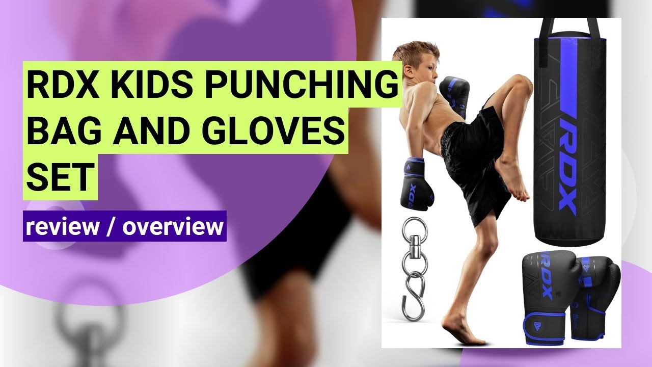 RDX Kids Punching Bag Review: Unfilled 2FT Set with Boxing Gloves