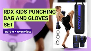 RDX Kids Punching Bag Review: Unfilled 2FT Set with Boxing Gloves