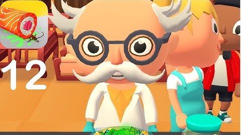 Sushi Roll 3D - ASMR Gameplay All Levels #12