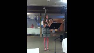 Jasmine Singing Hallelujah At A Wedding